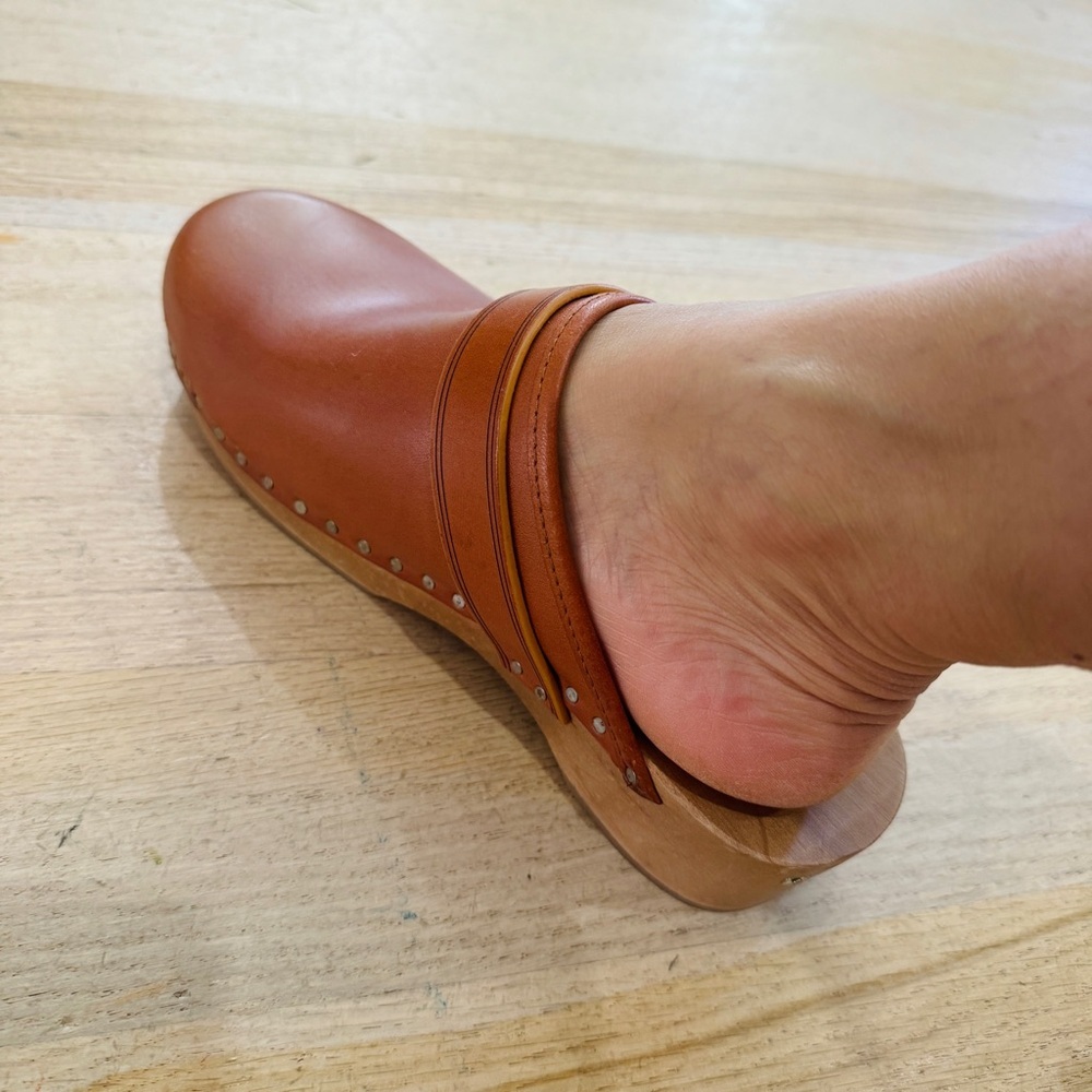 Isabel Marant Thalie Classic Clogs Shoes Natural Studded size 35 - Picture 12 of 16